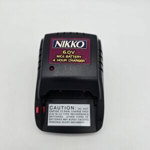 NIKKO 6.0V NiCd Battery 4 Hour Charger 1264 - No Battery Pack